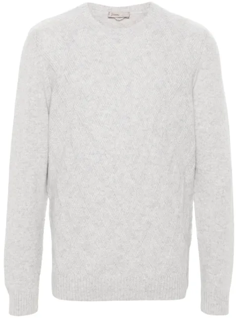 Herno mélange cashmere jumper