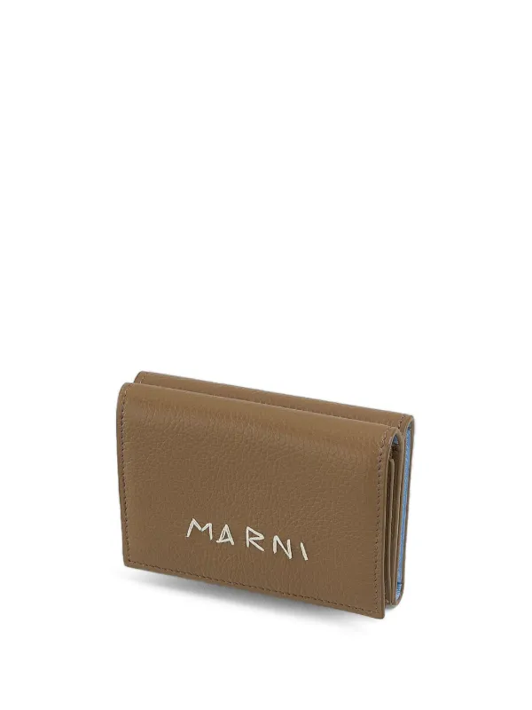 【最終お値下げ】MARNI 三つ折り財布 ブラウン Marni 三つ折り財布 | ブラウン | FARFETCH JP