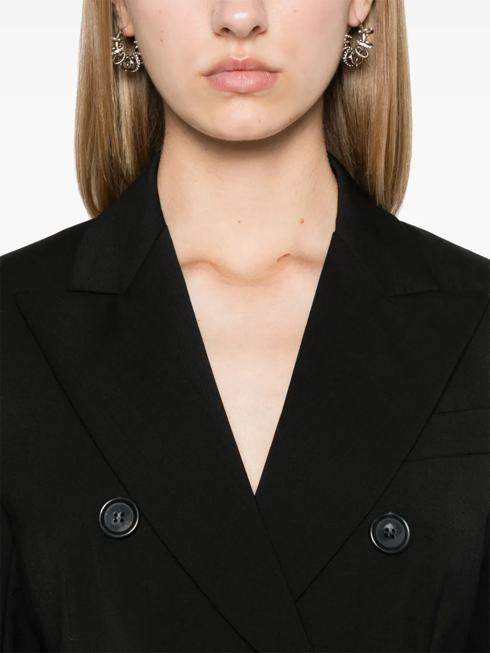 Shop Sportmax Adamo Blazer In Black
