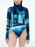 Jean Paul Gaultier Pigalle bodysuit - Blue