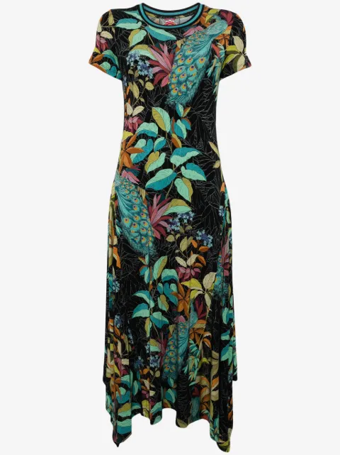 Johnny Was vestido midi Janie