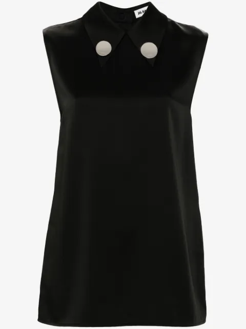 Jil Sander blouse à détails de clips