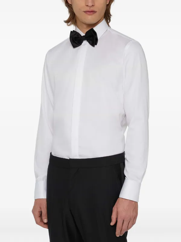 Boggi Milano Camicia In Cotone Bianco FARFETCH IT