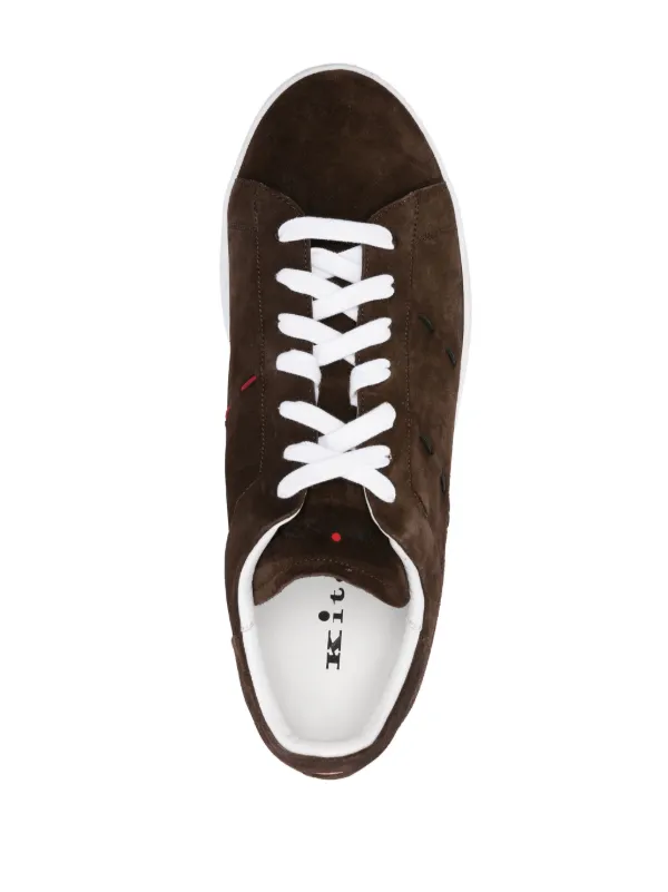 スニーカー Kiton Suede sneakers Suede sneakers in white - Kiton | Mytheresa
