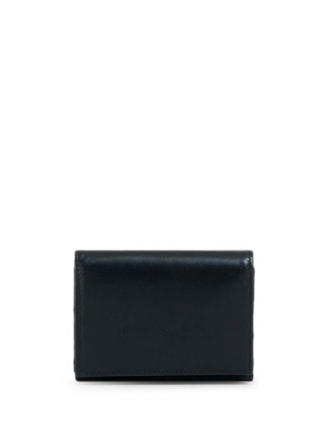 Marni logo-embossed leather wallet Men