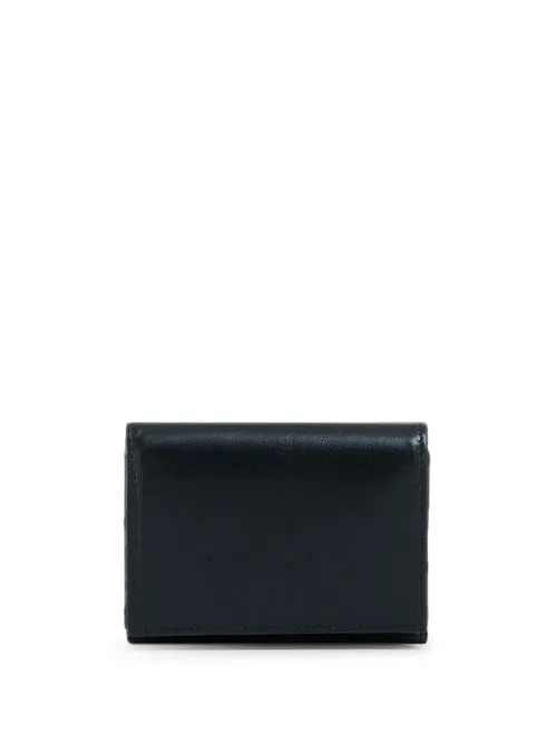 Portefeuille en cuir à logo embossé - Marni - Modalova