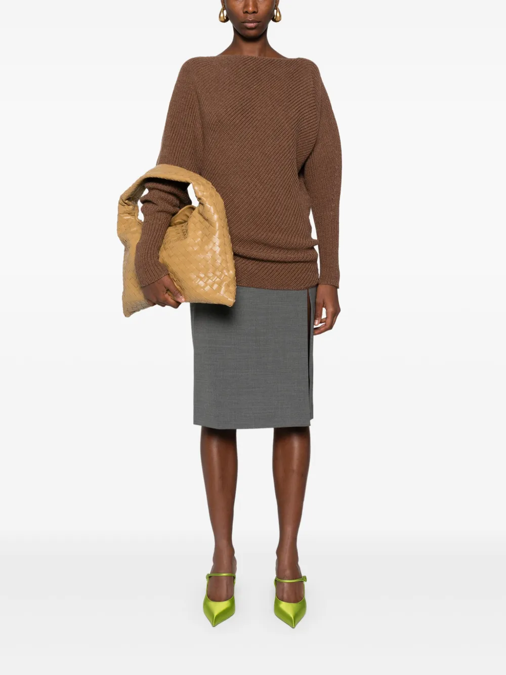 Philosophy Di Lorenzo Serafini knitted sweatshirt - Bruin