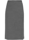 Philosophy Di Lorenzo Serafini mélange skirt - Grey