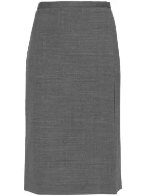 スカート PHILOSOPHY DI LORENZO SERAFINI Woman Skirt Grey 01175737 PHILOSOPHY DI LORENZO SERAFINI: Skirt woman - Grey