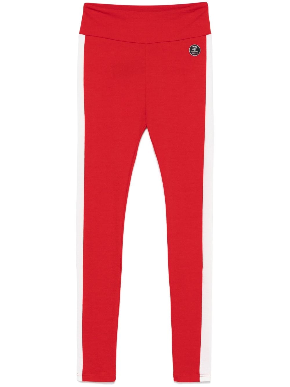 Shop We Norwegians Voss Leggings In Red