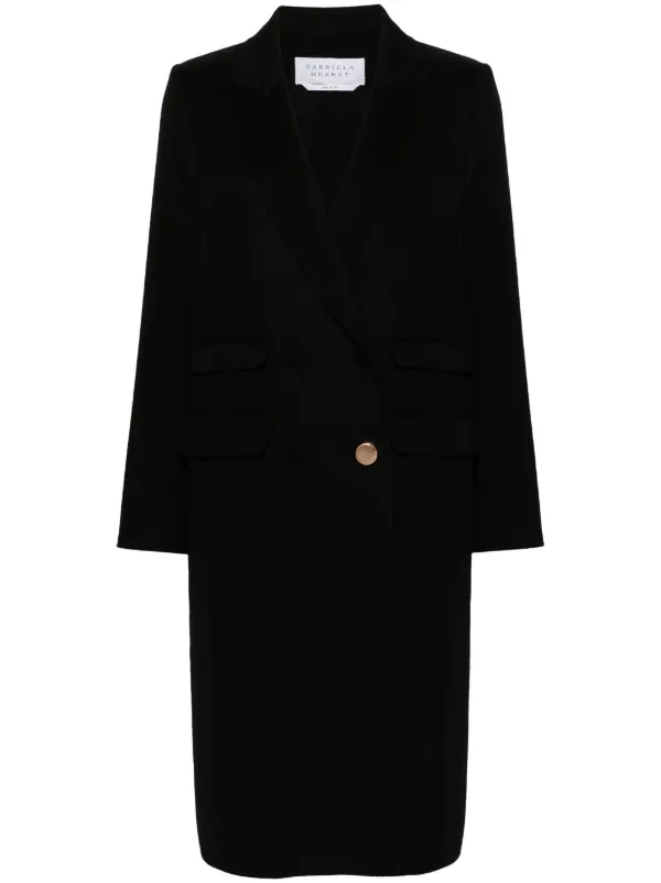 Gabriela Hearst Reed Coat in Black