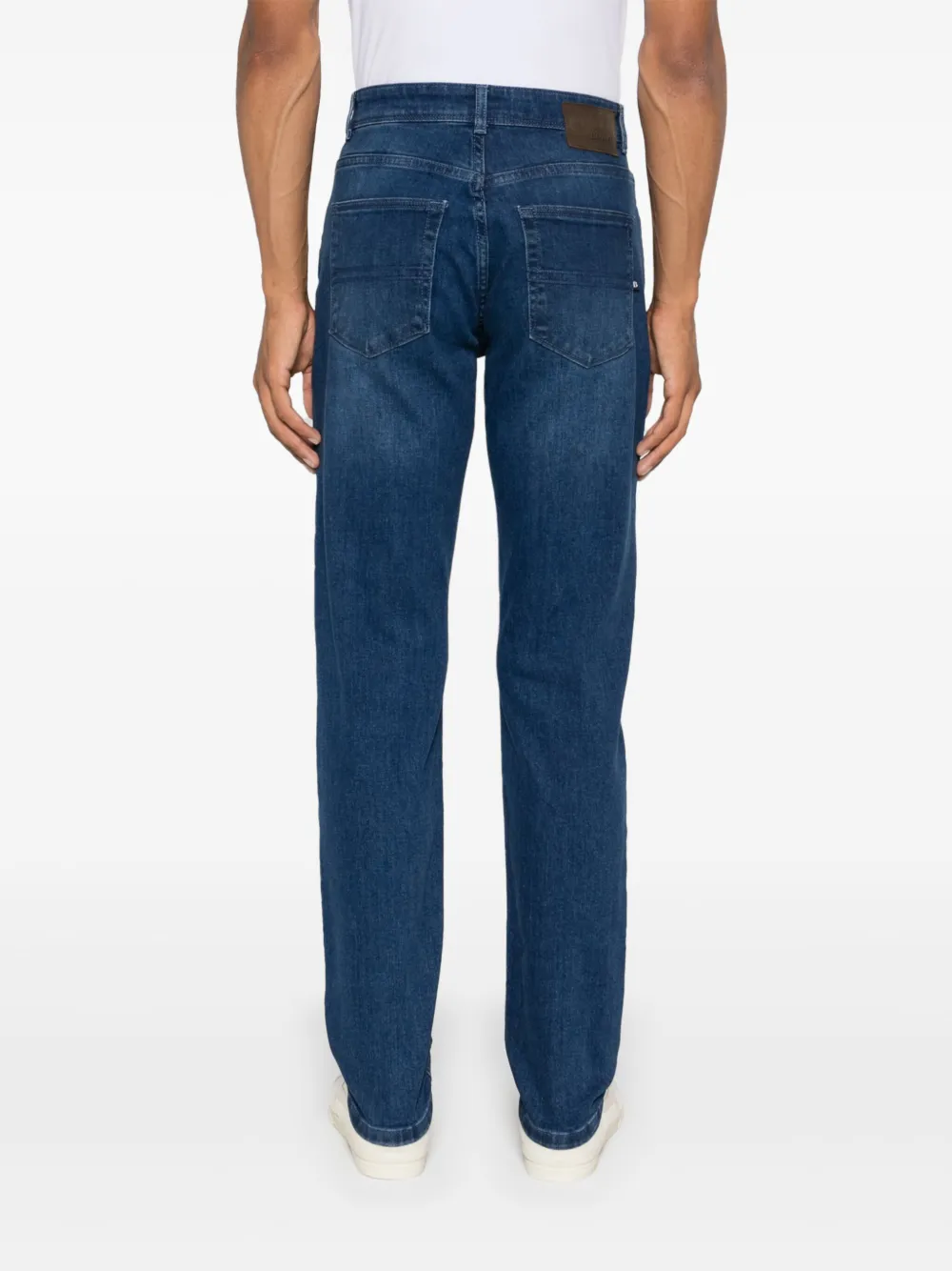 Boggi Milano Mid waist jeans Blauw