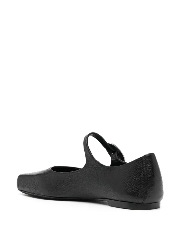 Alexander Wang Billie Leather Mary Janes | Black | FARFETCH