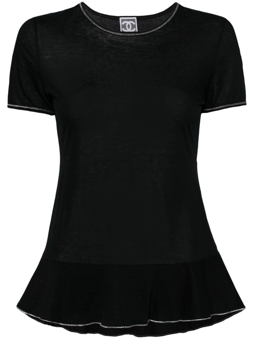 CHANEL 2006 sport line short sleeve t-shirt Women