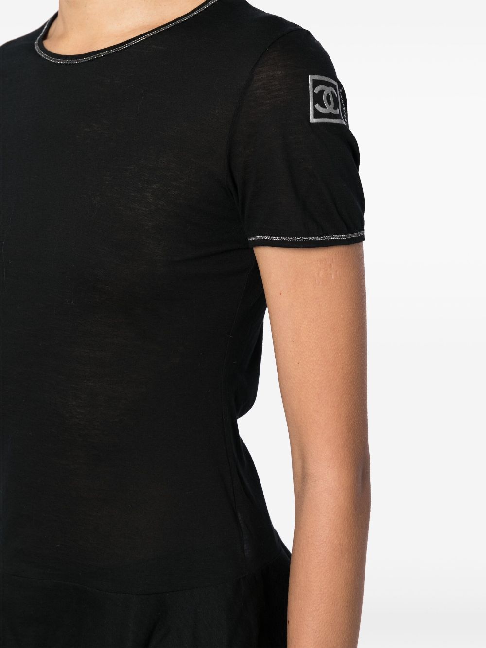 Cheap HOT SALE CHANEL 2006 sport line short sleeve t-shirt Women