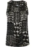 CHANEL Pre-Owned 2006 pleated sleeveless top - Black