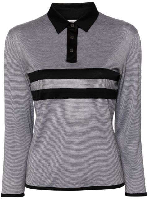 Affordable HOT SALE CHANEL 2006 sport line long sleeve polo shirt Women