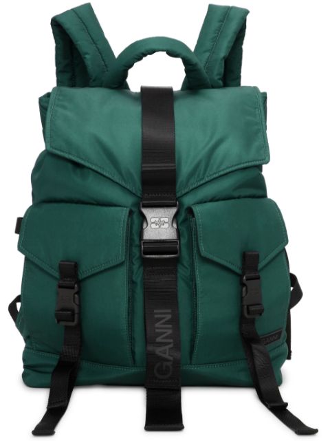 GANNI Tech cargo backpack Women