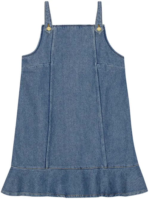 Robe courte à ourlet évasé - GANNI - Modalova