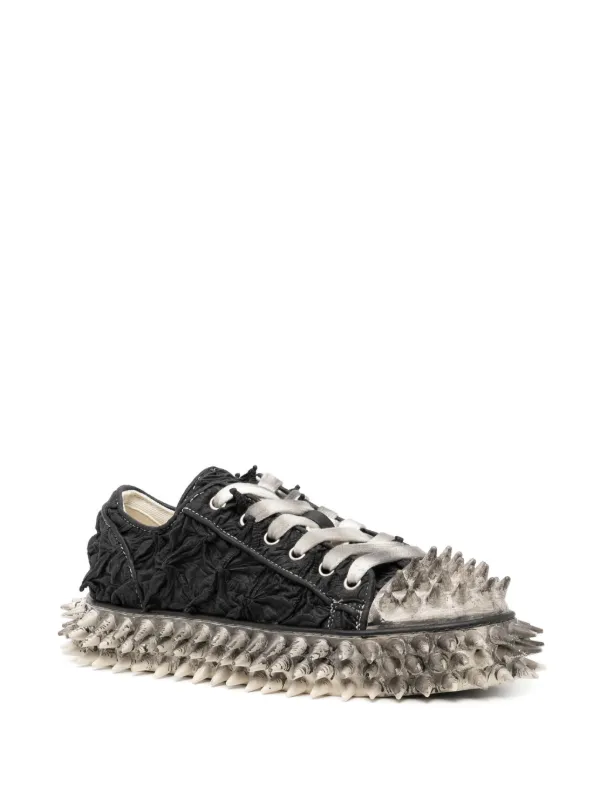 Doublet Sneakers Mit Spike Effekt Schwarz FARFETCH DE