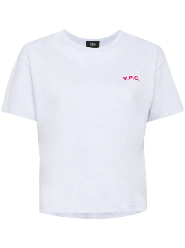A.P.C. Boxy Petit VPC T-Shirt | Blue | FARFETCH