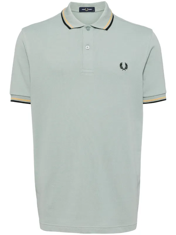 light green fred perry polo