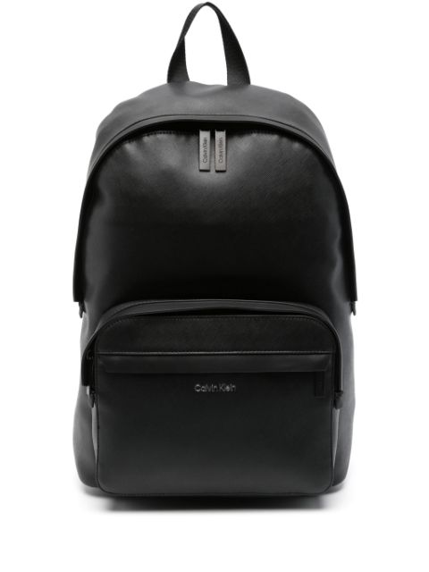 Calvin Klein debossed-logo backpack 