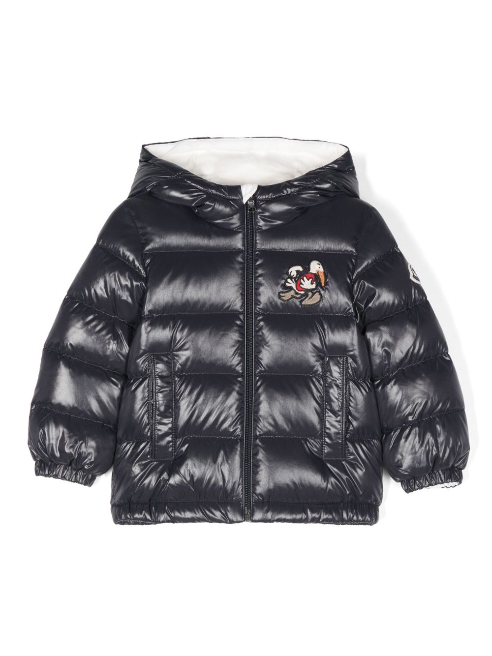 Moncler Enfant Abiram gewatteerde jas Blauw