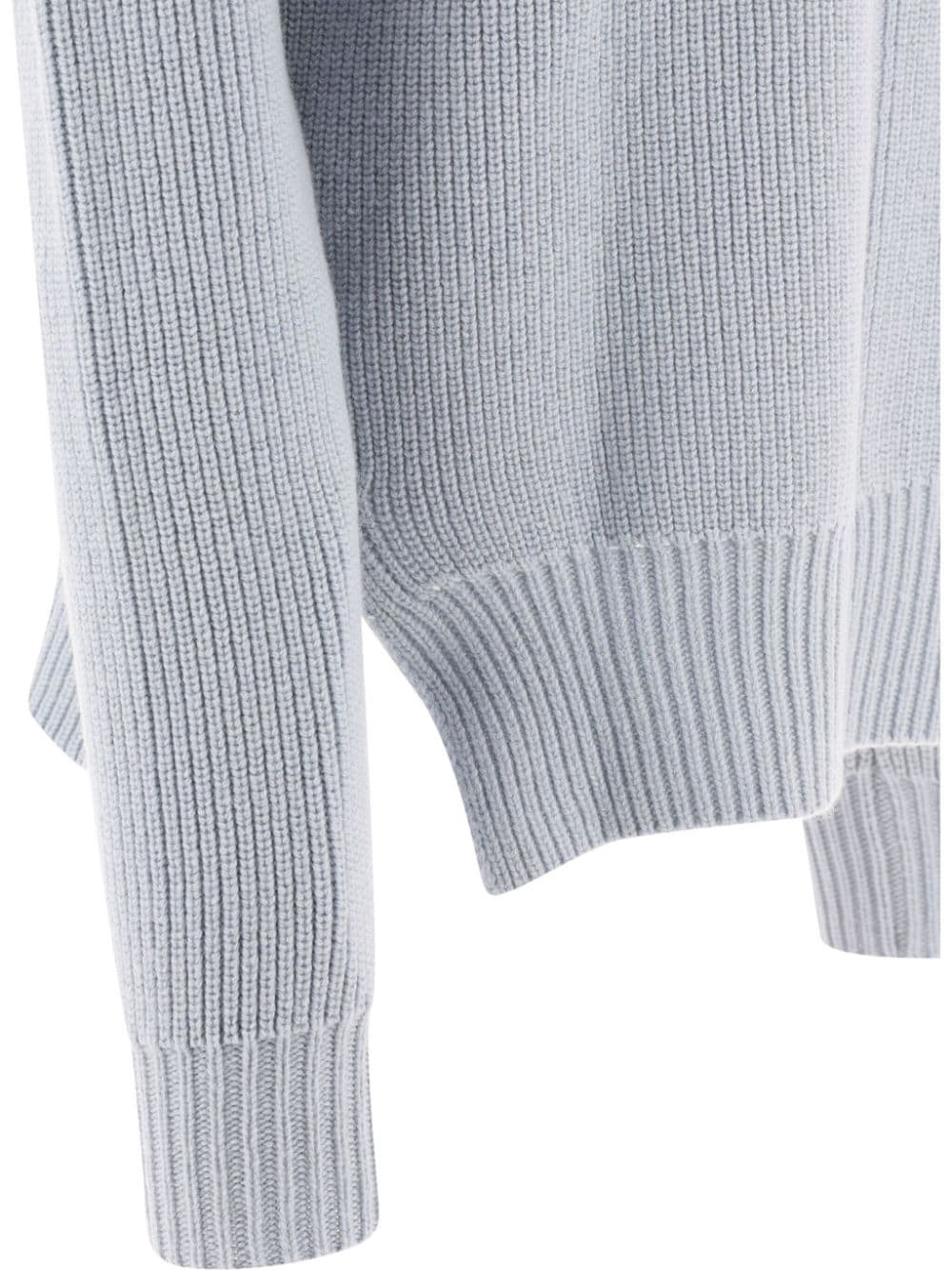 Shop Rick Owens Drkshdw Fisherman Tabard Jumper In Blue