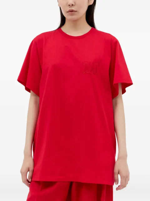 Max Mara embroidered-logo T-shirt