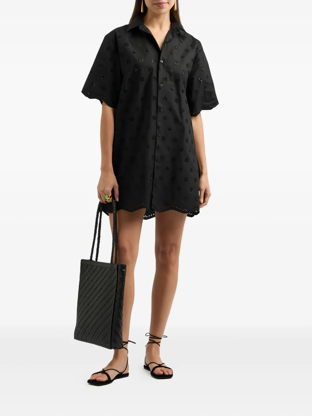 Matteau eyelet embroidered shirt dress | Day Dresses | Image 2
