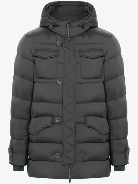 Herno hooded puffer coat