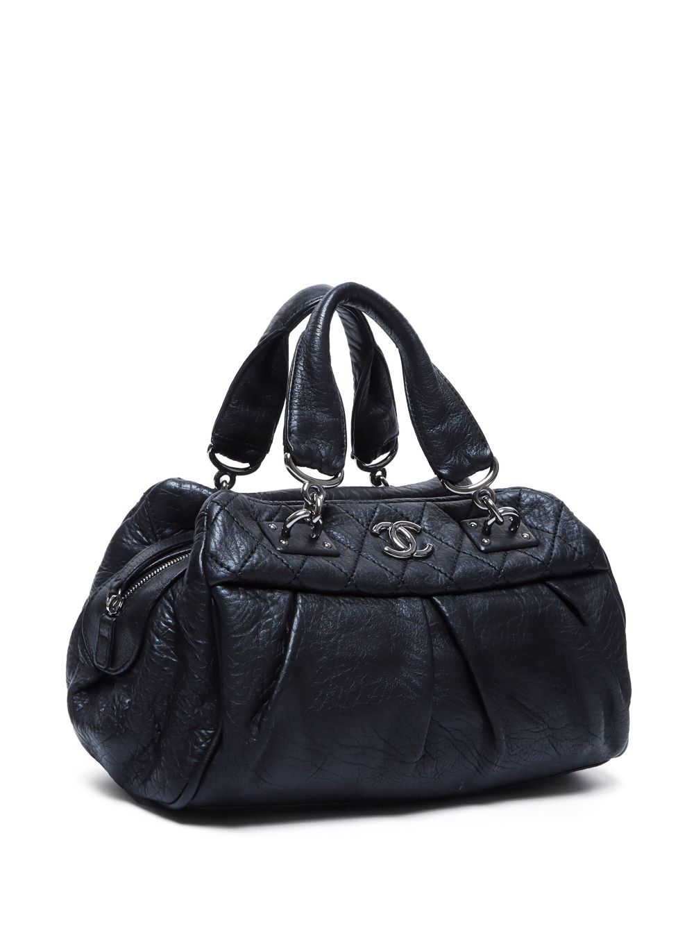 CHANEL 2009 CC leather tote bag Women