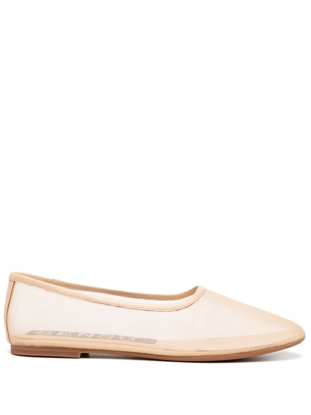 Senso Dena mesh ballerina shoes Beige