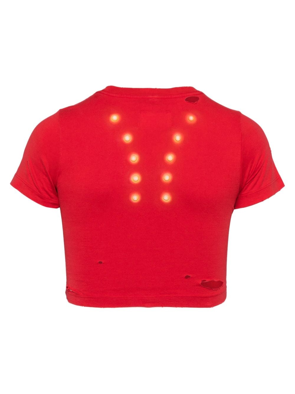 Doublet Magnetism gerafeld T-shirt - Rood