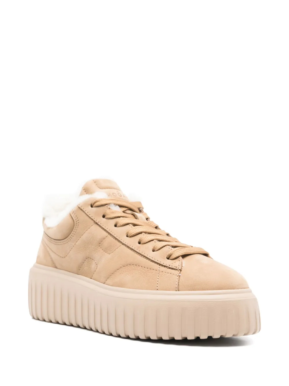 Hogan H-Stripes sneakers - Beige