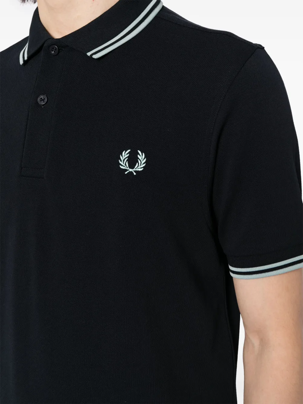 Fred Perry Poloshirt met logo Blauw