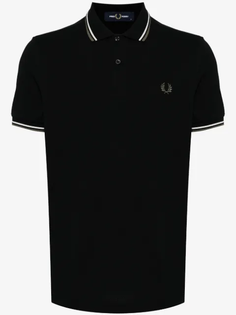 Fred Perry playera tipo polo con ribetes en contraste