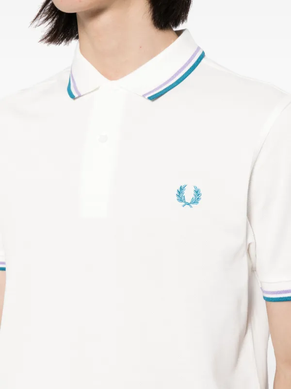 Fred Perry ロゴ ポロシャツ | ホワイト | FARFETCH JP