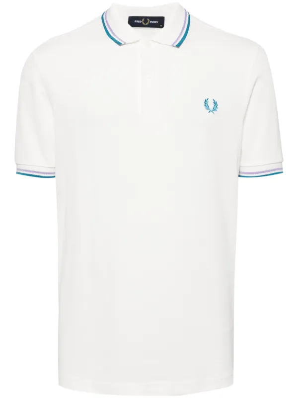 Fred Perry ロゴ ポロシャツ | ホワイト | FARFETCH JP