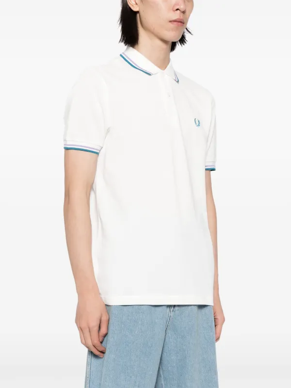 Fred Perry ロゴ ポロシャツ | ホワイト | FARFETCH JP