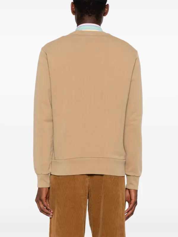 Polo Ralph Lauren Polo-Pony Cotton Sweatshirt | Brown | FARFETCH