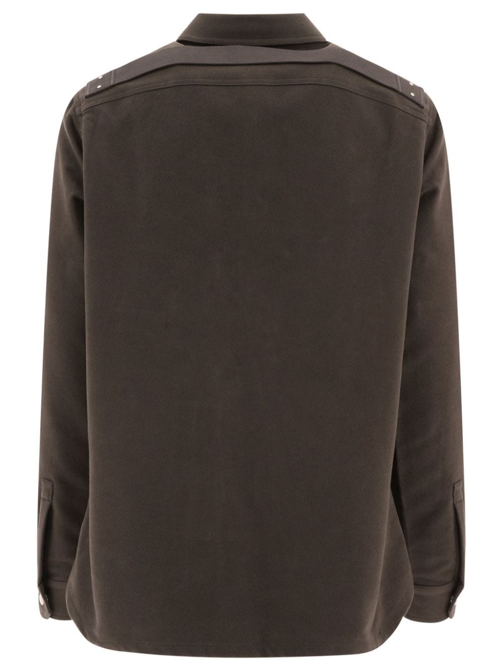 Rick Owens DRKSHDW buttoned shirt jacket - Grijs