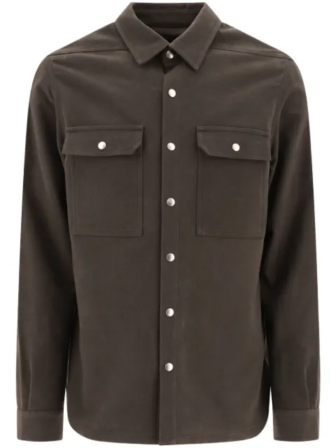 Rick Owens DRKSHDW sobrecamisa con botones