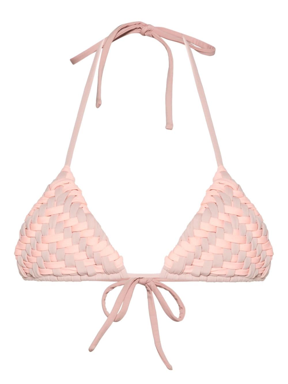 Isa Boulder Triweave bikini top - Rosa