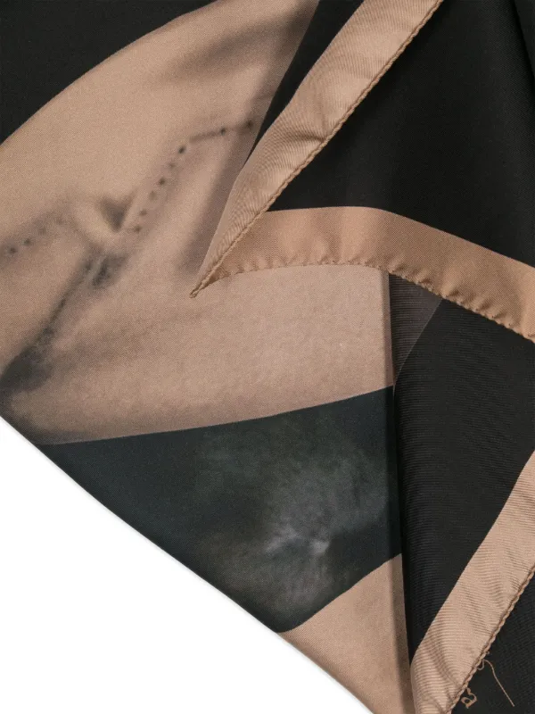 Max Mara ドッグプリント シルクスカーフ | ブラック | FARFETCH JP Max Mara ドッグプリント シルクスカーフ | ブラック | FARFETCH JP