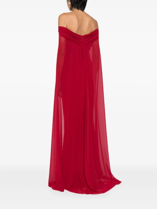 Talbot Runhof Bortolo4 Evening Dress | Red | FARFETCH AO Talbot Runhof Bortolo4 Evening Dress | Red | FARFETCH AO