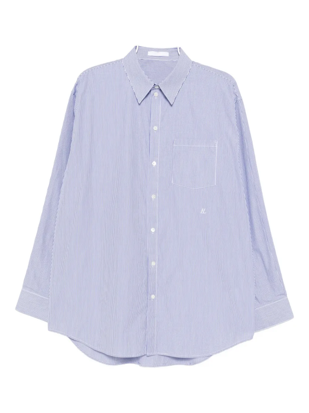 Helmut Lang long-sleeved shirt Blauw