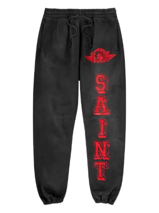 SAINT MXXXXXX Angel Death Track Pants | Grey | FARFETCH
