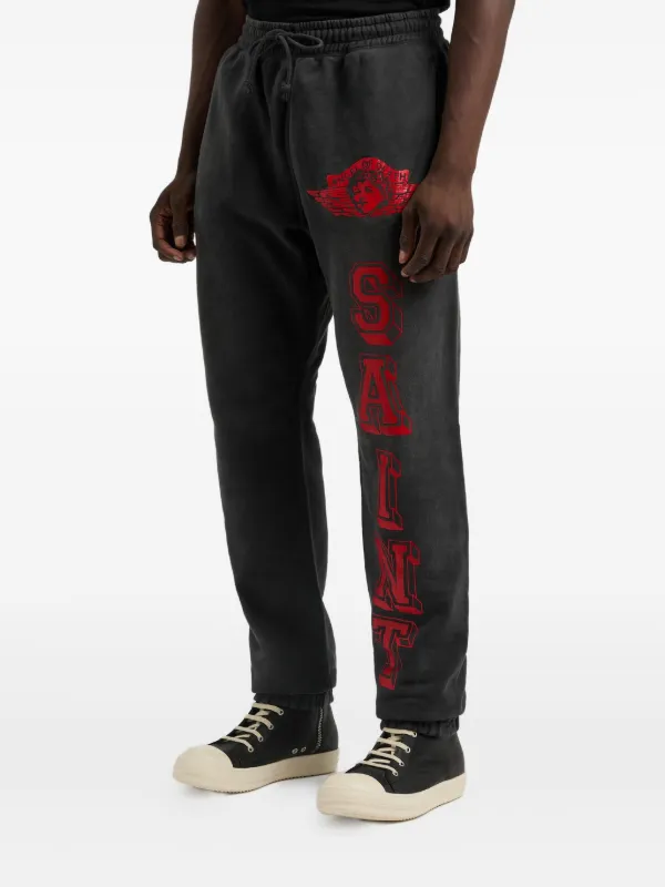 SAINT MXXXXXX Angel Death Track Pants | Grey | FARFETCH